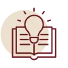 Icon that has a book with a lamp to represent Dedicated Licensure Preparation